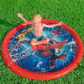 Miniatyrbild 3 av 11: Bestway Spiderman Uppblåsbar Pool med Sprinkler D165 cm +2 År Trädgård 98792