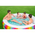 Miniatyrbild 5 av 11: Bestway Barnpool 2 Ringar Regnbåge 206x206x51 cm +6 År Trädgård 54443