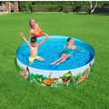 Miniatyrbild 7 av 11: Bestway Hård Barnpool PVC Dinosaurier 183x38 cm +2 År Trädgård 55022