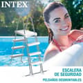 Miniatyrbilde 4 av 6: Basseng Avtagbart Intex 400 x 122 x 400 cm 400 x 200 x 122 cm