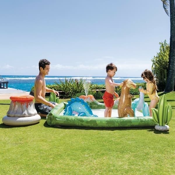 Sadetin -ja suihkutuslelu Intex PVC 201 x 36 x 201 cm