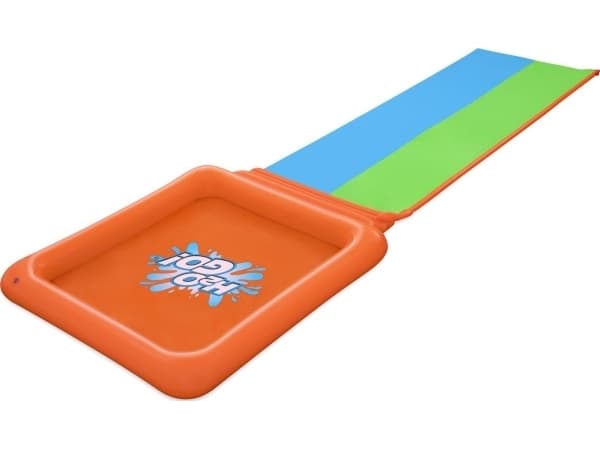 1life Dobbel vannsklie Super Splash for barn 3+ BESTWAY Track 531cm + Dusjkar 129 l + Dusj