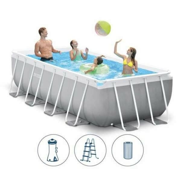 Pool Aftageligt Intex 26788NP 400 x 200 x 100 cm
