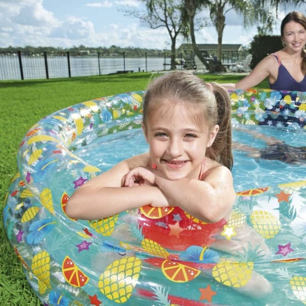 Oppustelig Pool til Børn Bestway Tropisk 170 x 53 cm