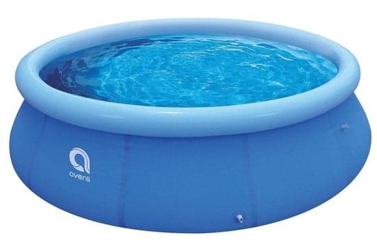 Avenli 244cm Rund Uppblåsbar Poolset med Pump - Budgetvänlig Sommarskoj