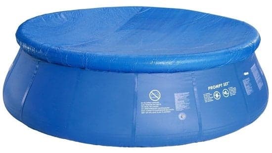Avenli 244cm Rund Uppblåsbar Poolset med Pump - Budgetvänlig Sommarskoj