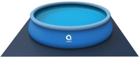 Avenli 244cm Rund Uppblåsbar Poolset med Pump - Budgetvänlig Sommarskoj