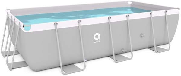 Avenli Familiepool 400x200x99cm med sandfilterpumpe - Sikker & Holdbar for familier