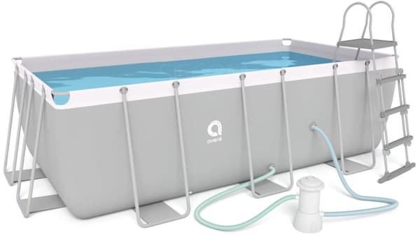 Avenli 400x207x122 cm Suorakulmainen Allas Set Pumppu Perheille