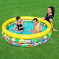 Miniatyrbild 3 av 11: Uppblåsbar plaskpool för barn Bestway 168 x 38 cm