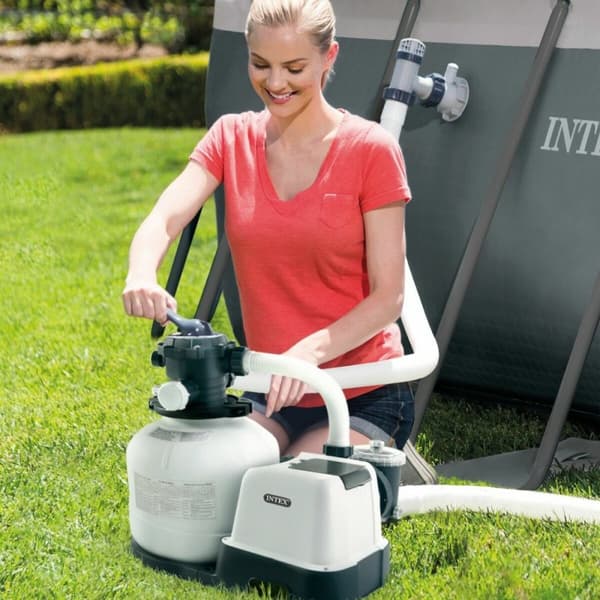 Uima-altaan käsittelylaite Intex Kristal Clear 37800 L