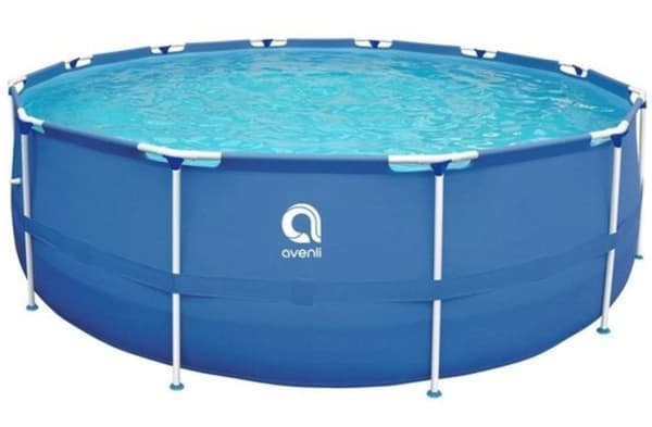 Avenli 305 cm Rund Poolset med Pump för Trädgårdsentusiaster
