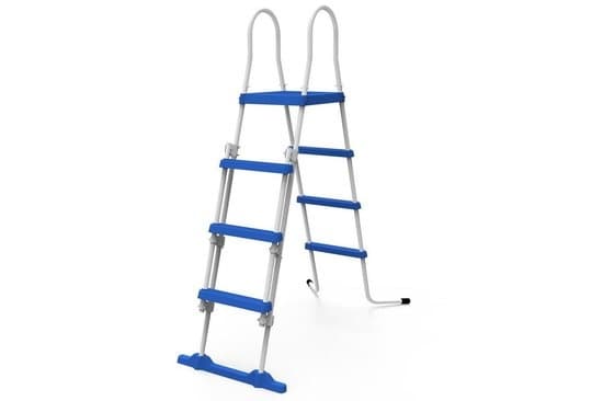 Avenli 450x122 cm Familjestorlek Uppblåsbar Poolset med Pump, Stege & Tillbehör