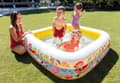 Miniatyrbillede 5 af 7: INTEX Let opblæsbar pool med overdækning til små haver, 157x157cm