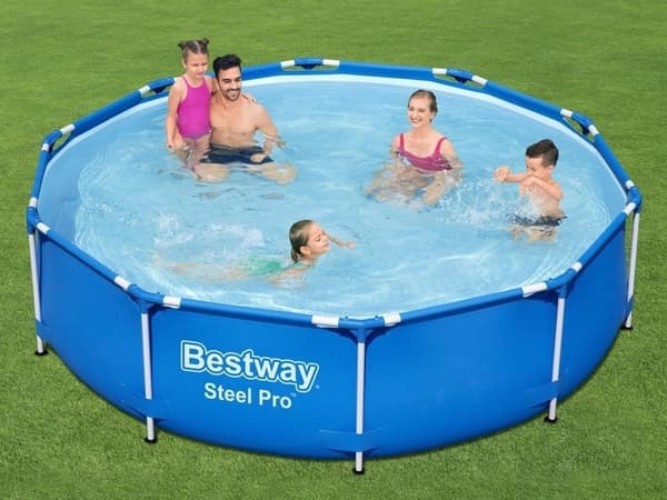 Bestway Steel Pro 305x76cm Pyöreä Maanpäällinen Uima-allas Pumppu & Suodatin