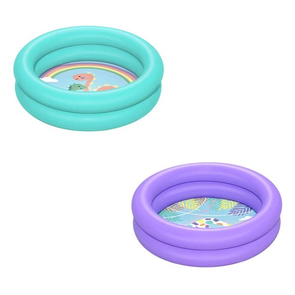 Uppblåsbar plaskpool för barn Bestway Ø 61 x 15 cm 21 L