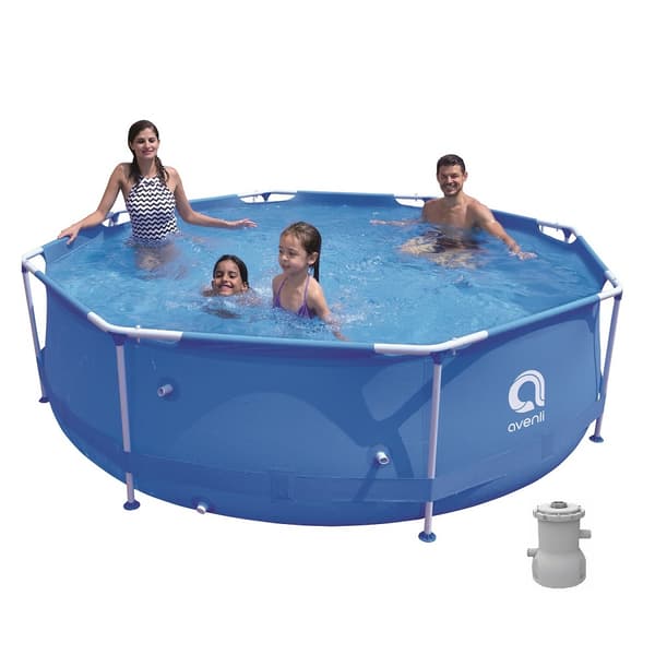 Sirocco Blue pool 300 x 76 cm sæt med filterindsats