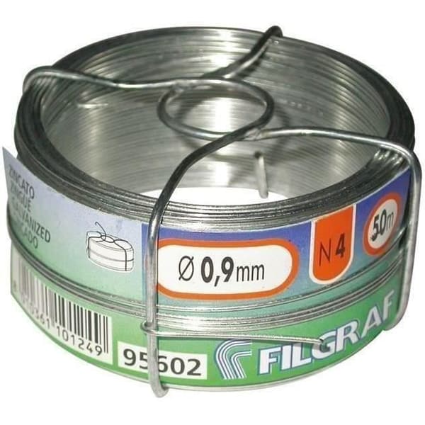 Knyttråd - FILGRAF - förzinkad - 1,3 mm - 50 m spole