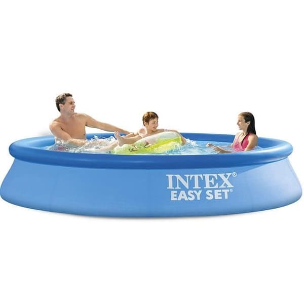 Självbärande pool - INTEX - Easy Set 3,05m x 0,61m - Kapacitet 3077L - Renare 1,25m3/h
