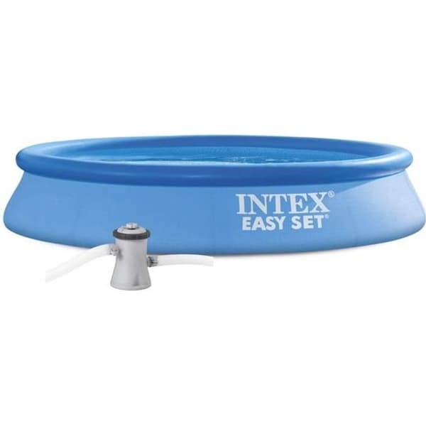 Självbärande pool - INTEX - Easy Set 3,05m x 0,61m - Kapacitet 3077L - Renare 1,25m3/h