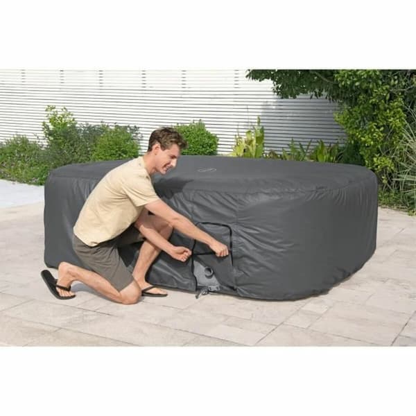 Uima-altaan suojus Spa Bestway EnergySense 230 x 230 cm Harmaa