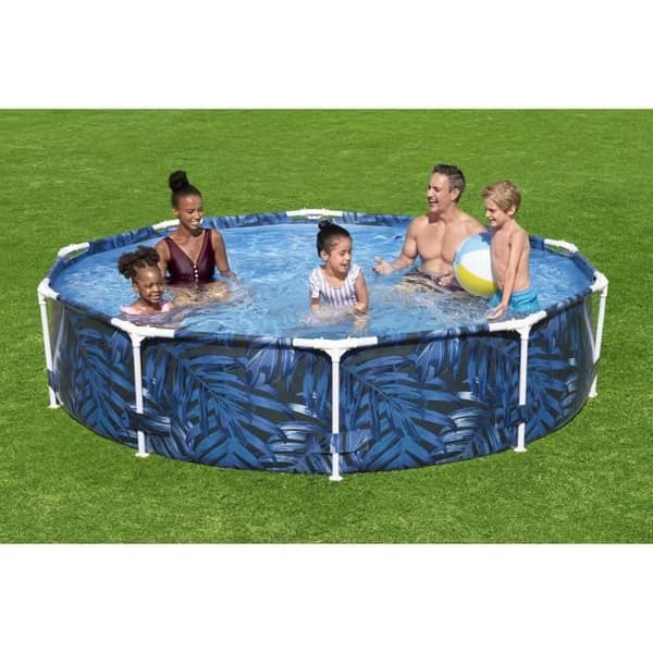 BESTWAY Above Ground Tubular Pool - Steel Pro - 305 x 66 cm - Rund