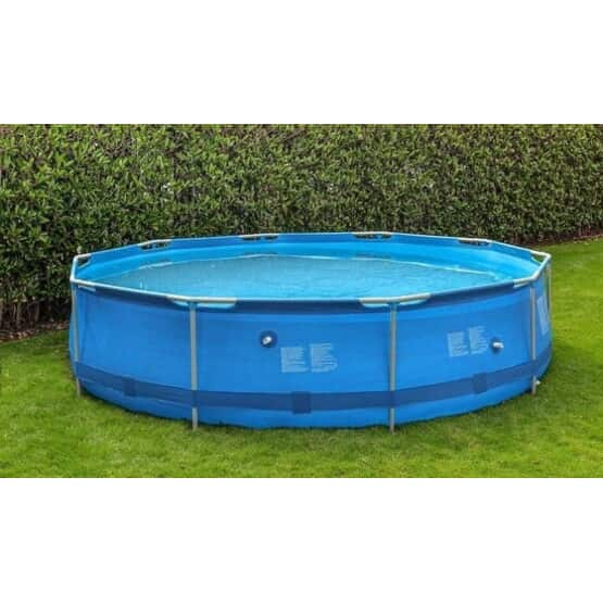 Simbassäng Med Filterpump - 366 X 76 Cm - Avenli - Komplett Set