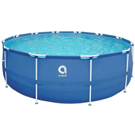 Simbassäng Med Filterpump - 366 X 76 Cm - Avenli - Komplett Set