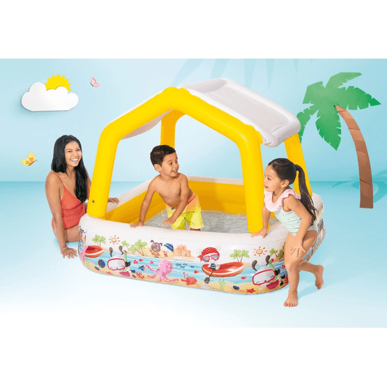 Intex - Vauvan allas - Irrotettavalla katolla - 157X157X122 cm