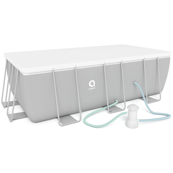 Uima-allas suodatinpumpulla - 400X207X122 cm - Täydellinen - Avenli