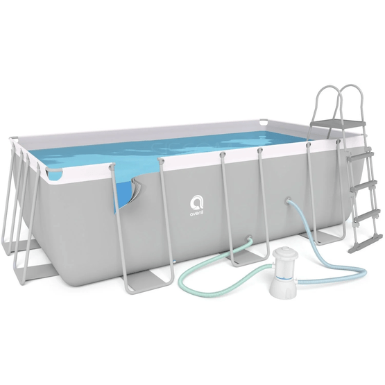 Uima-allas suodatinpumpulla - 400X207X122 cm - Täydellinen - Avenli