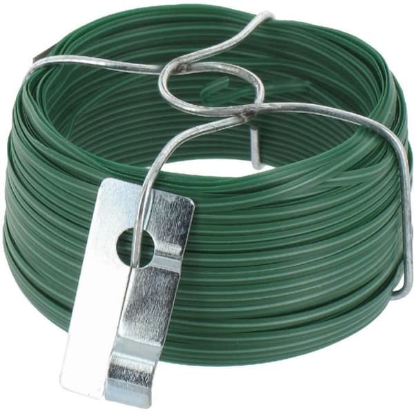 Grön plastifierad sladd - FILGRAF - 50 m - Ø4 mm