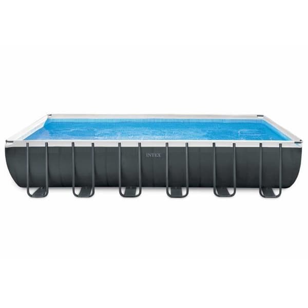 Intex 26368 ex 26362 Ultra Large XTR Premium rektangulär ovanjordspool 732x366x132