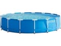 Miniatyrbild 1 av 3: Intex 28212GN, Pool med ram, Blå, Vit, 24,1 kg