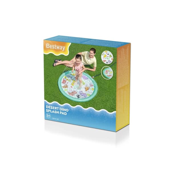 Bestway Oppusteligt Dinosaur Sprinkler D122 cm +2 År Have 52698