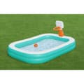Miniatyrbild 4 av 4: Uppblåsbar plaskpool för barn Bestway Dunk N'Splash 251 x 168 x 102 cm