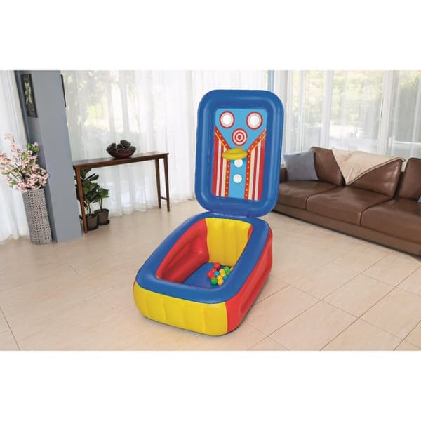 Bestway Oppustelig Børnepool med Bolde 110x81x62 cm +2 År Have 52635