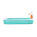 Miniatyrbillede 2 af 4: Bestway Oppustelig Børnepool Basket Leg 251x168x102 cm +3 År Have 54445
