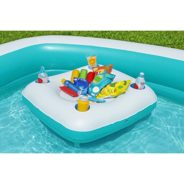 Bestway Lasten Ilmapohja 2 Kammiota Perhe Uima-allas 218x218x48 cm +6 V 54446