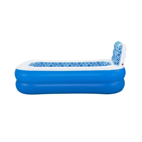 Oppblåsbart plaskebasseng for barn Bestway 229 x 152 x 196 cm