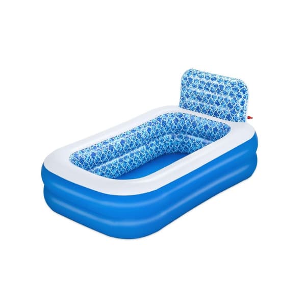 Oppblåsbart plaskebasseng for barn Bestway 229 x 152 x 196 cm