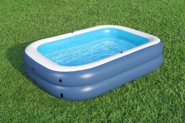 Uppblåsbar familjepool med tak 254 x 174 x 140 cm Bestway 54449