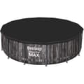 Miniatyrbild 3 av 5: BESTWAY Steel Pro Max™ Tubular Above Ground Pool Kit - 427 x 107 cm - Rund (Levereras med filtreringspump, stege)