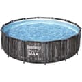 Miniatyrbild 4 av 5: BESTWAY Steel Pro Max™ Tubular Above Ground Pool Kit - 427 x 107 cm - Rund (Levereras med filtreringspump, stege)