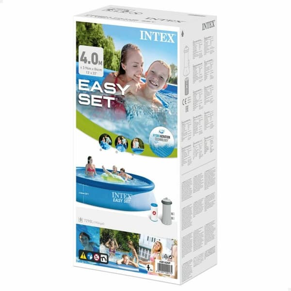 Upplåsbar bassäng Intex Easy Set 7290 l Rund 396 x 84 cm