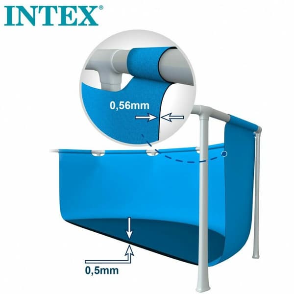 Bollhav Intex Frame 7127 L Rektangulär 450 X 220 X 84 CM