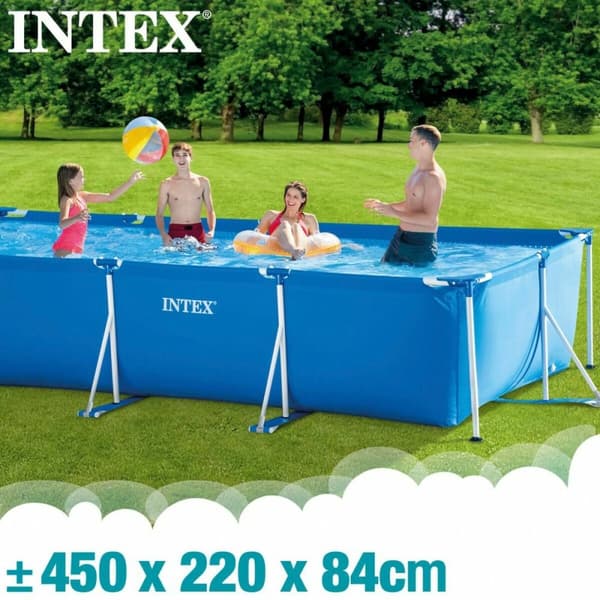 Bollhav Intex Frame 7127 L Rektangulär 450 X 220 X 84 CM