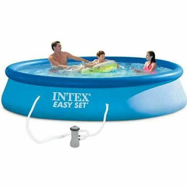 Oppustelig Pool Intex Easy Set 7290 l Cirkulær 396 x 84 cm