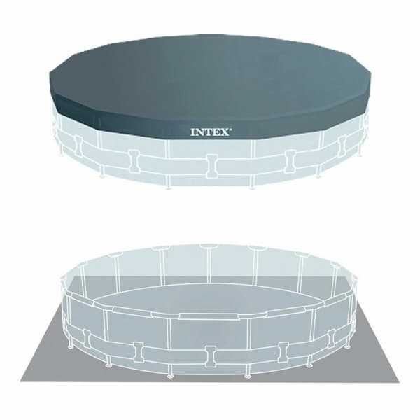 Bollhav Intex Prism Frame Grå 16.805 l 457 x 122 cm