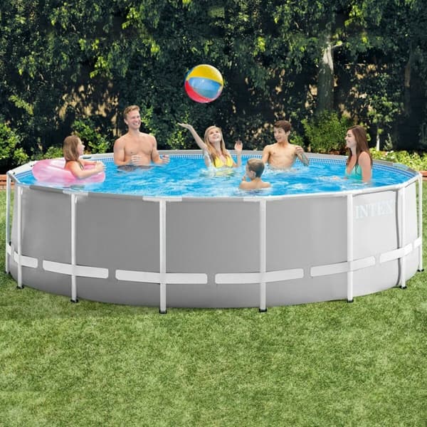 Bollhav Intex Prism Frame Grå 16.805 l 457 x 122 cm